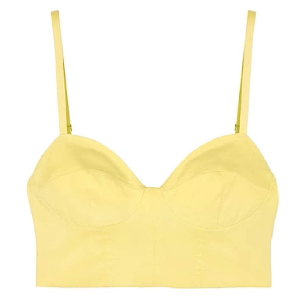 Fleur du mal structured crop top